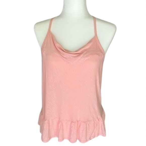 Mossimo Women’s Pink Cowl Neck Tank Top - Picture 1 of 7